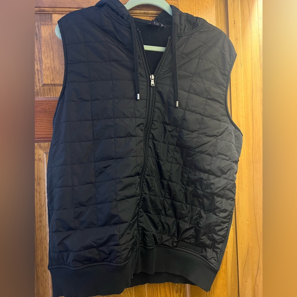Michael Kors Black Quilted Vest